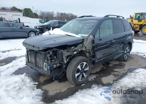 2017 Subaru Forester 2.5I Premium from USA, damaged, VIN JF2SJAGC3HH554191